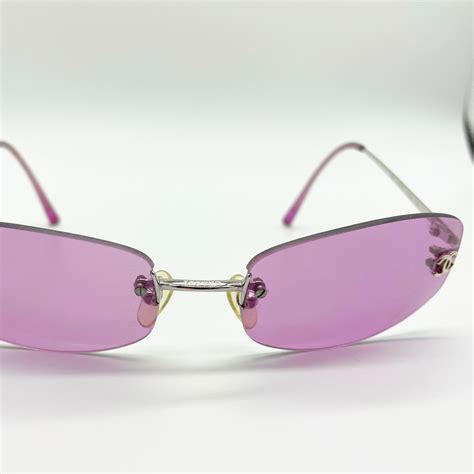 rimless chanel sunglasses